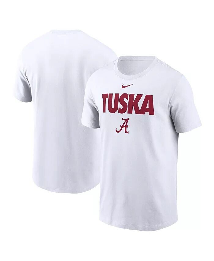 

Мужская белая футболка Alabama Crimson Tide Local Ultimate Chant Nike