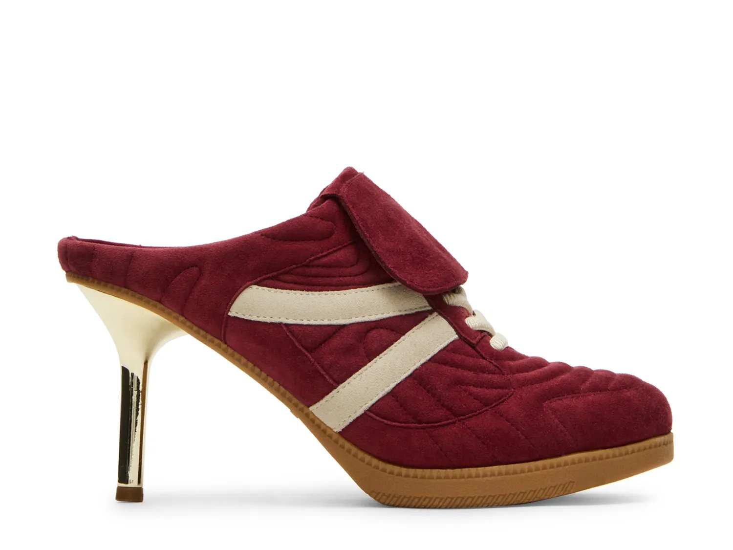 Туфли Steve Madden Kadin Mule, Burgundy Suede — фото 2