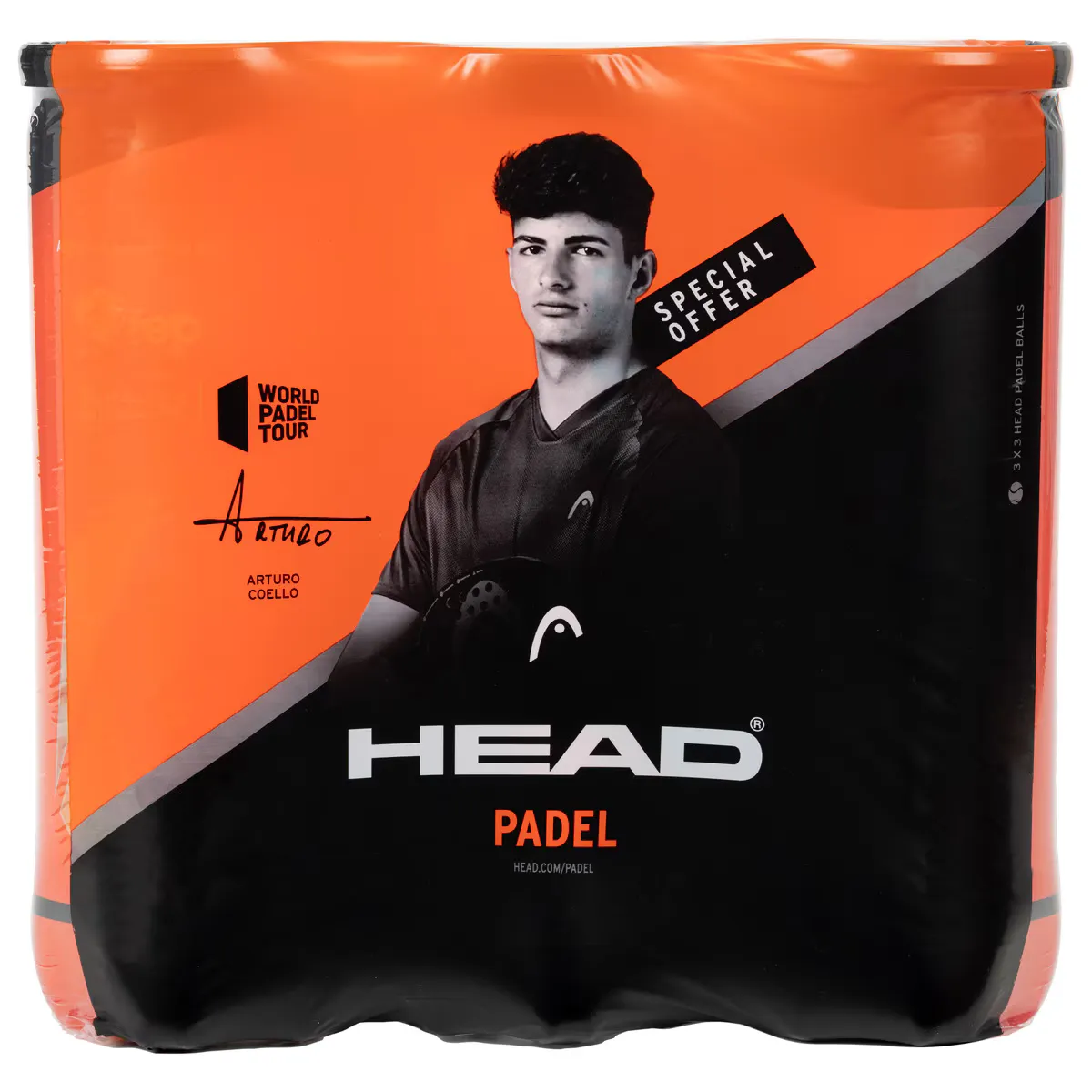 

Головной мяч для падела трипак Head, жёлтый