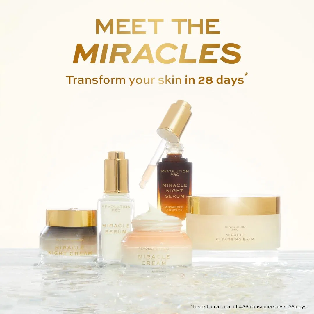 Увлажняющий крем для лица «Miracle Cream» от Revolution Pro, 2 x 100 мл Revolution Beauty London