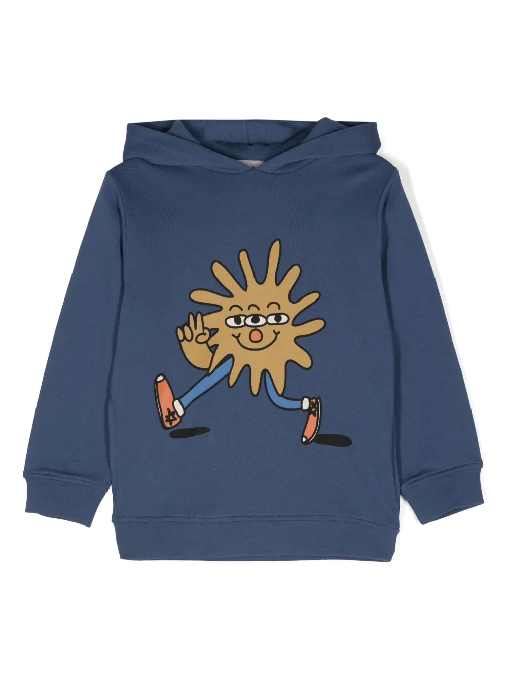 

Худи с принтом Stella McCartney Kids, синий