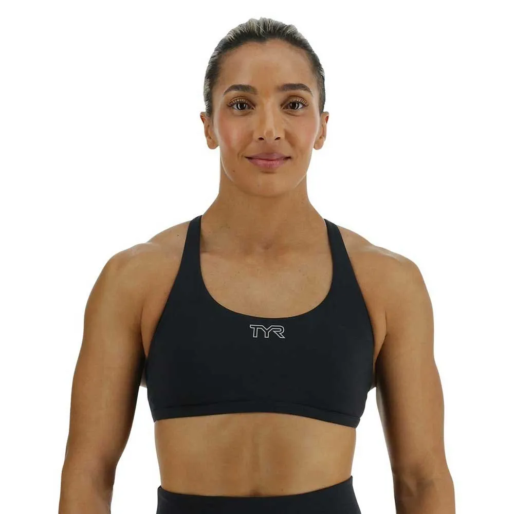 

Спортивный топ TYR Joule Elite Multi Strap, черный