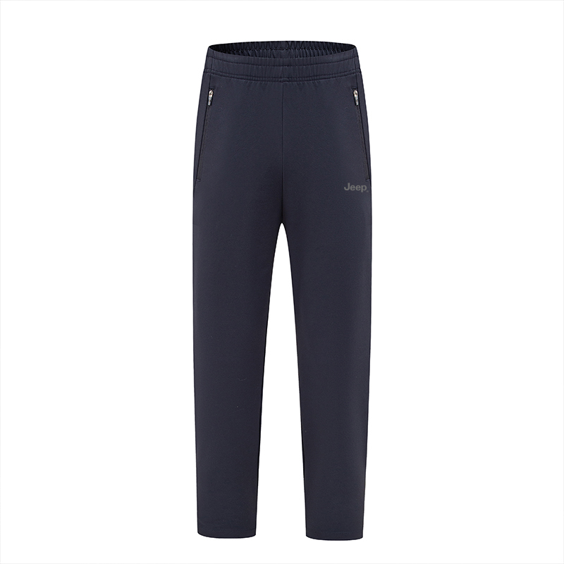 

Повседневные брюки Unisex тонкие прямого кроя Jeep, темно-синий b