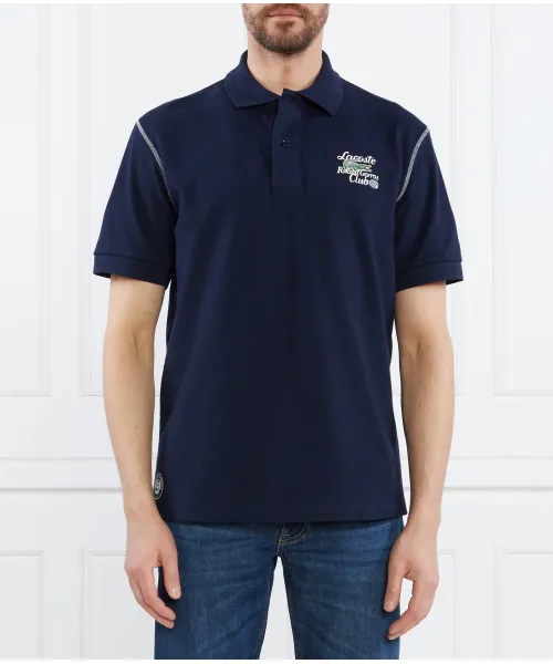 

Футболка поло Relaxed fit Lacoste, синий