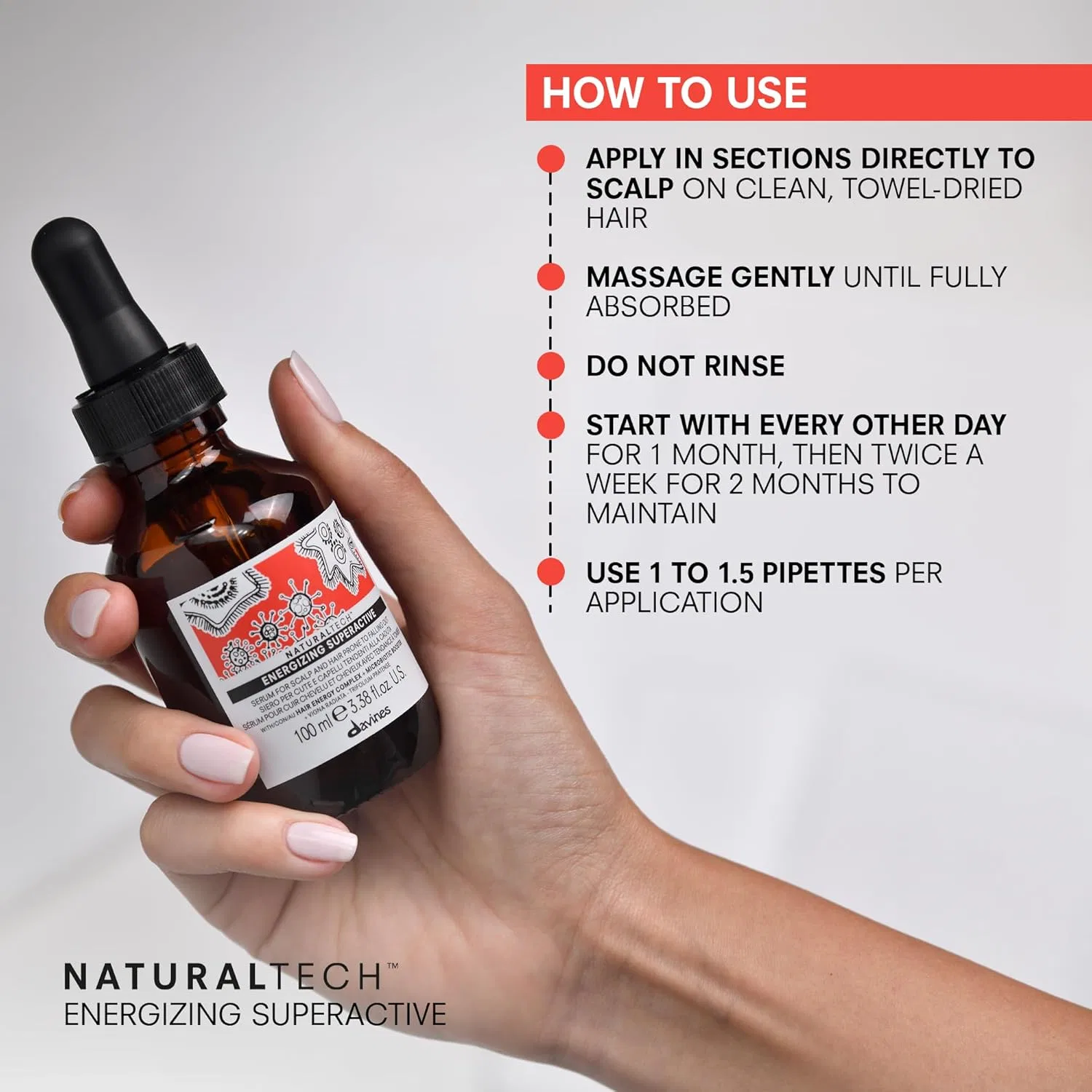 Сыворотка для волос Energizing Superactive от Davines ‎Davines — фото 4