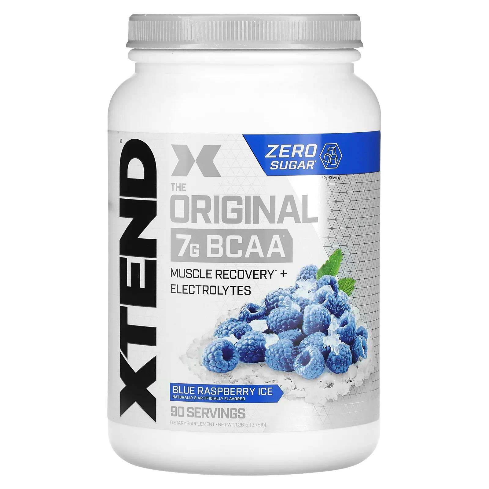 

Scivation Xtend The Original 7G BCAA Blue Raspberry Ice 2.78 lb (1.26 kg)