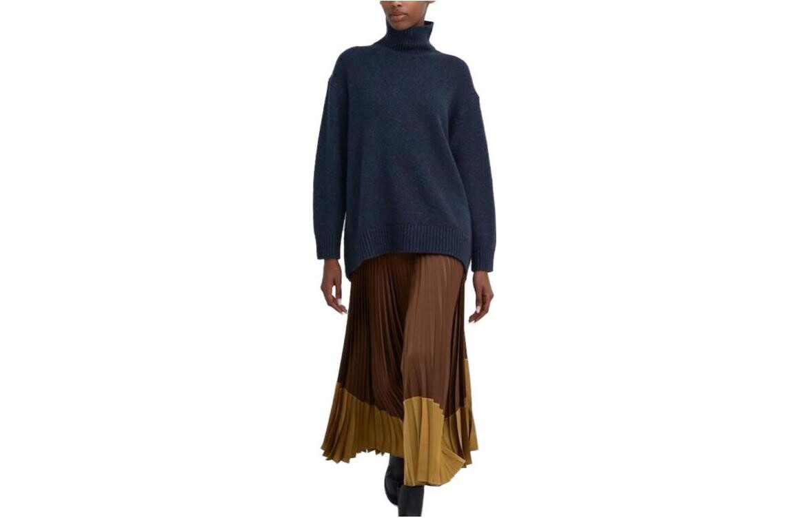 UNIQLO Женская повседневная длинная юбка, цвет Brown-36