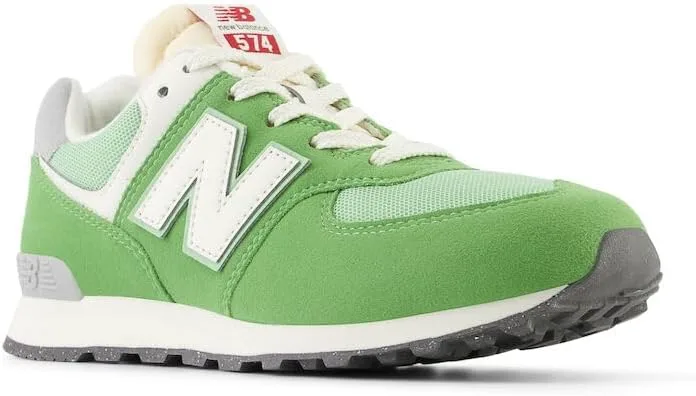

Кроссовки New Balance Kids' 574 V1 на шнуровке, белый