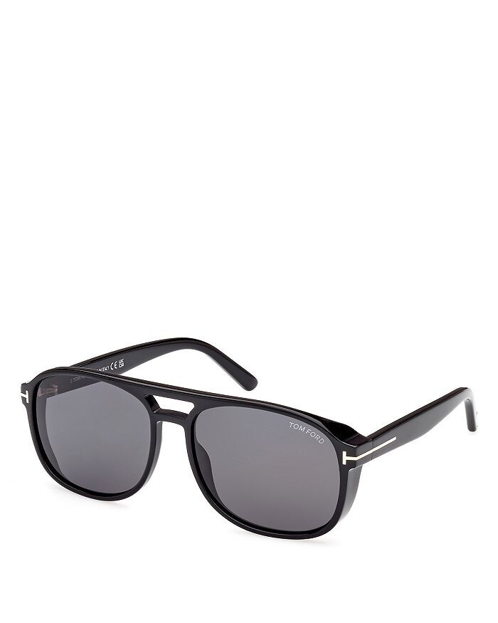 

Солнцезащитные очки Tom Ford Rosco Navigator, 58 мм, черный