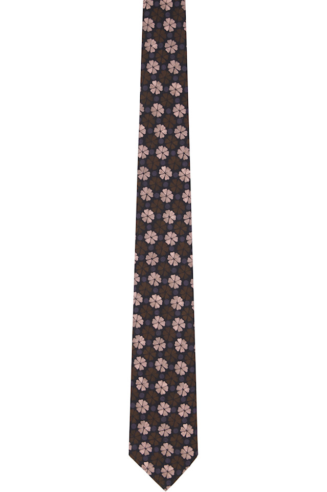 

Расписной галстук Geo' Paul Smith, красный