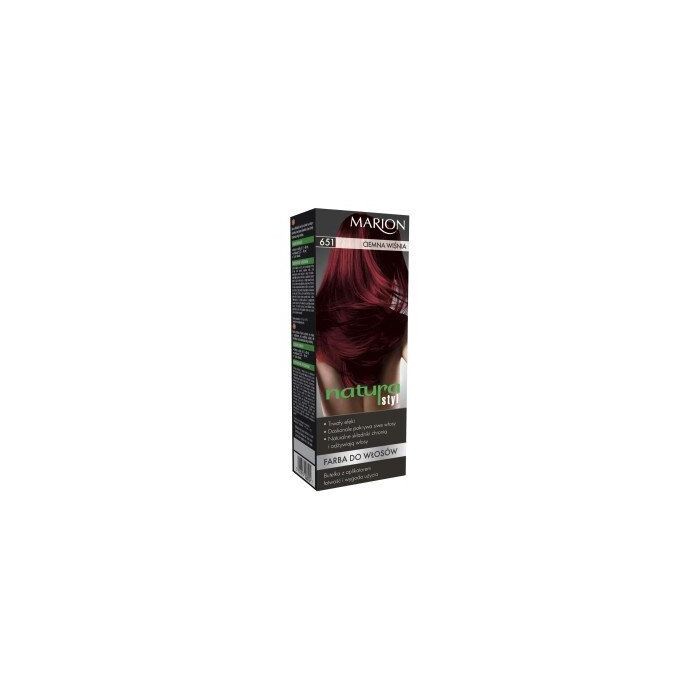 

Краска для волос Natura Styl Hair Color Cream Tintes Marion, 651 Dark Cherry