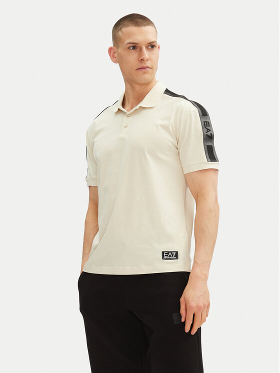 

Рубашка поло стандартный крой 7M000139 AF10375 U1079 Ea7 Emporio Armani, экрю