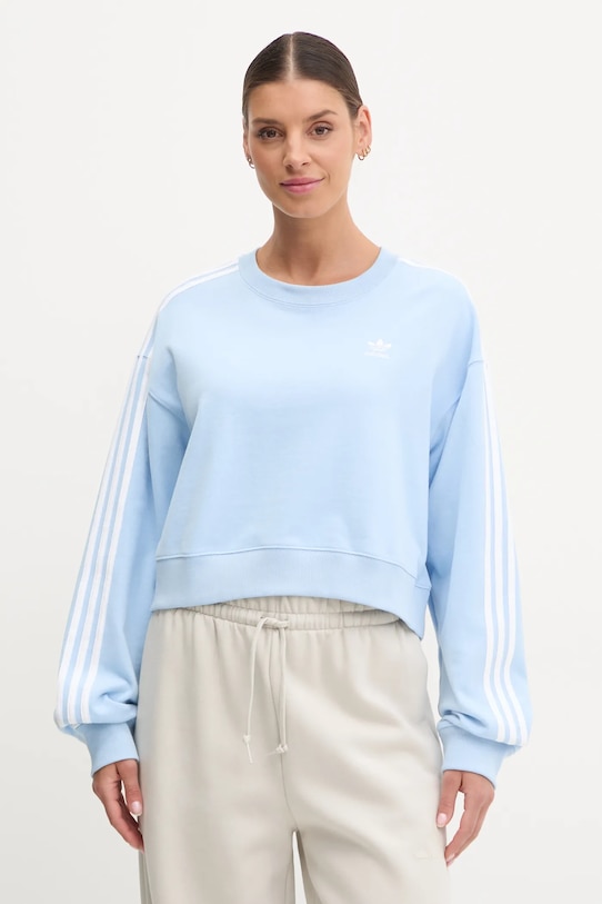 

3S Кроп свитшот Adidas Originals, синий