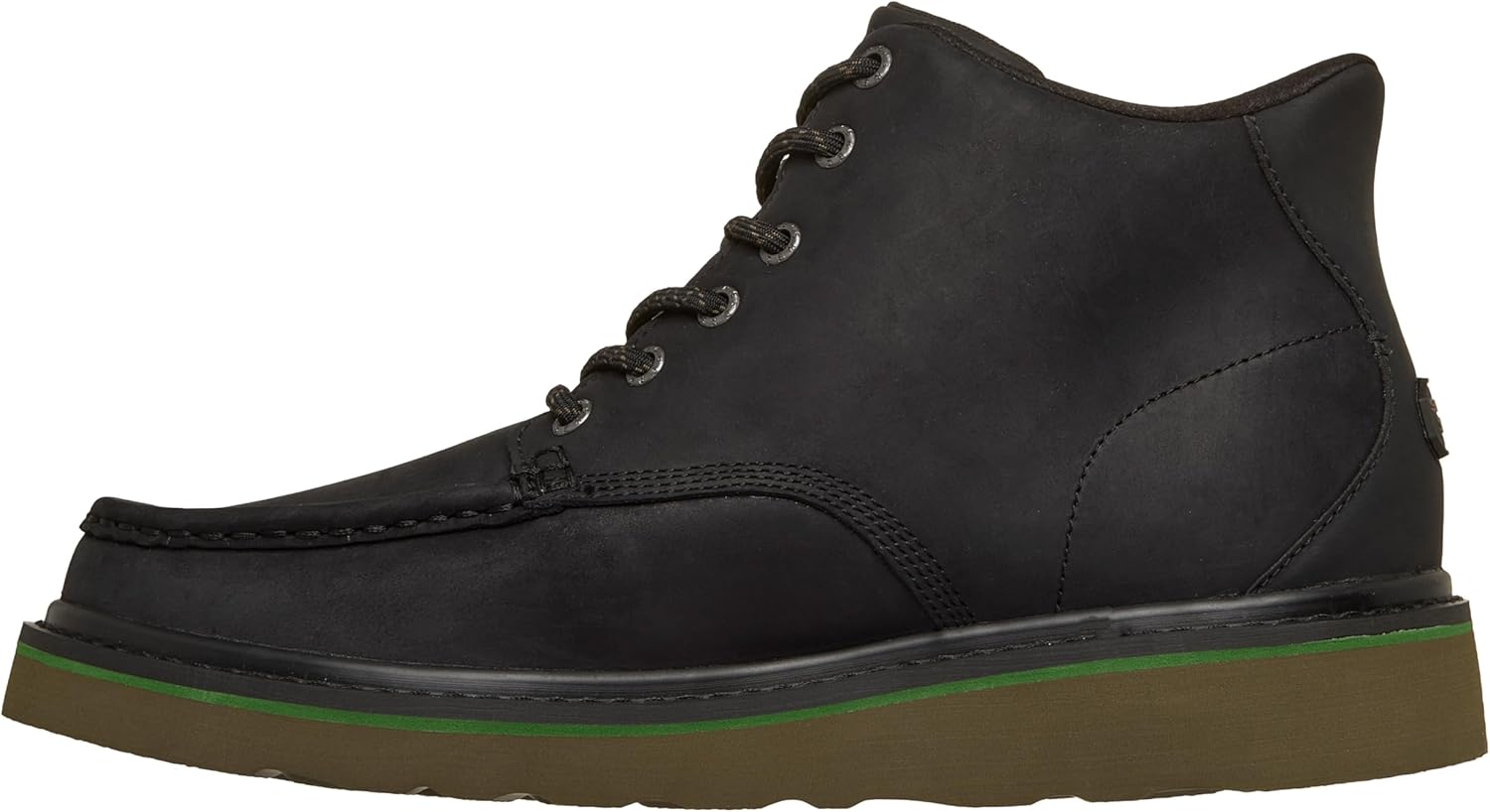 Мужские мокасины с шнуровкой Skechers John Deere Brockman 2.0, черный — фото 2