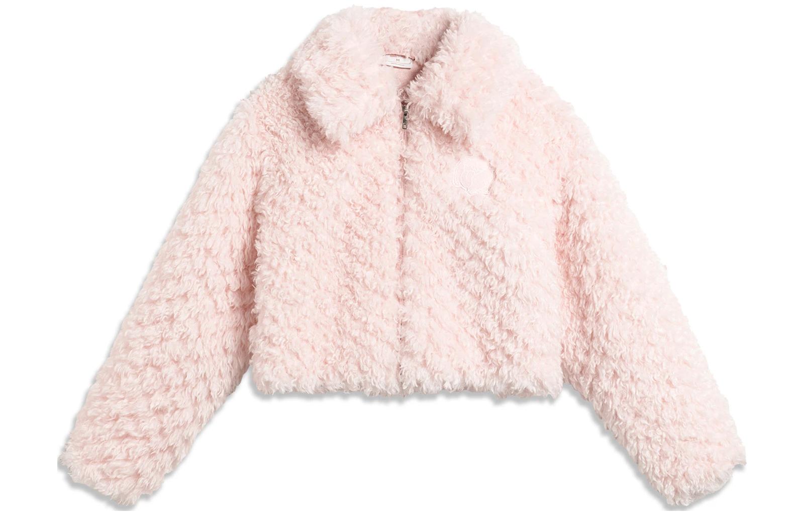 

LINING Куртка с бархатистой текстурой, Light Pink