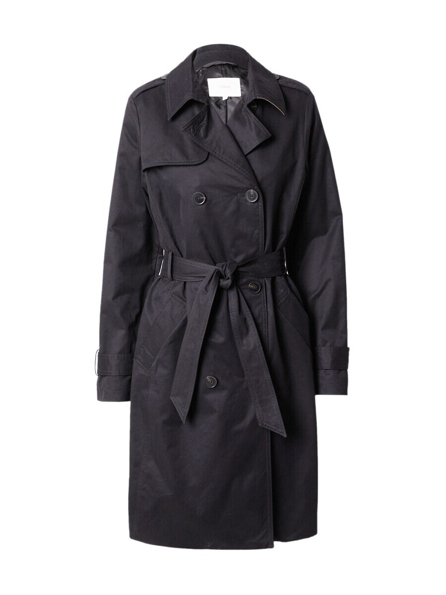 

Тренч s.Oliver Between-Seasons Coat, черный
