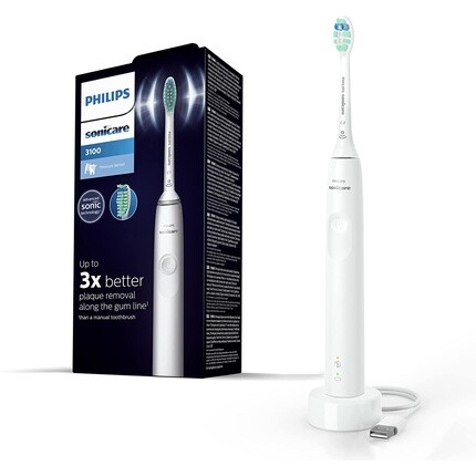 

Электрическая зубная щетка Sonicare 3100, белая, Philips