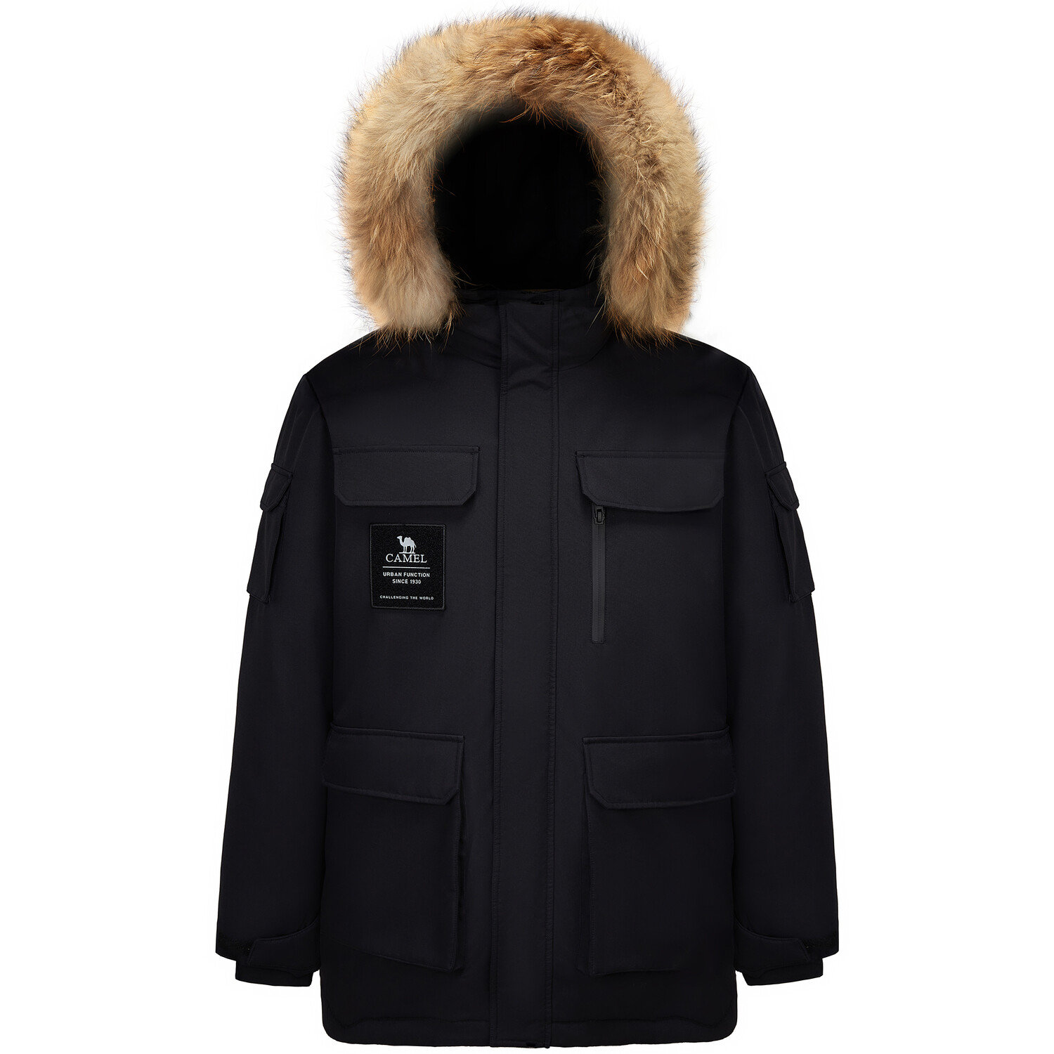 

Куртка-пуховик Extreme Cold унисекс Camel, цвет Phantom Black