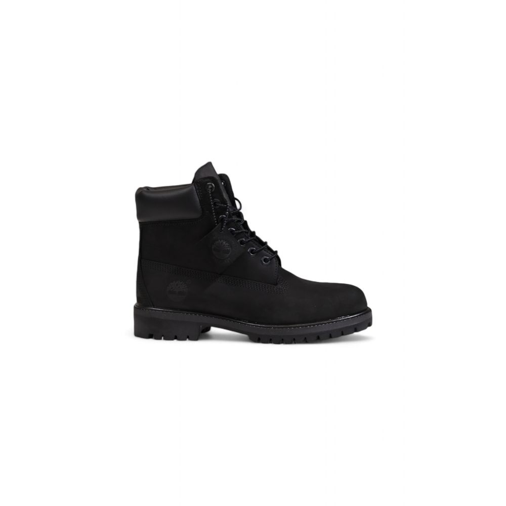 

Черные ботинки из переработанной кожи Timberland