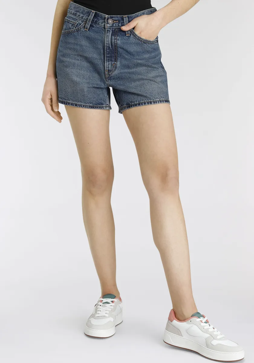 

Джинсовые шорты Levi's "80S MOM SHORT", цвет Medium Indigo