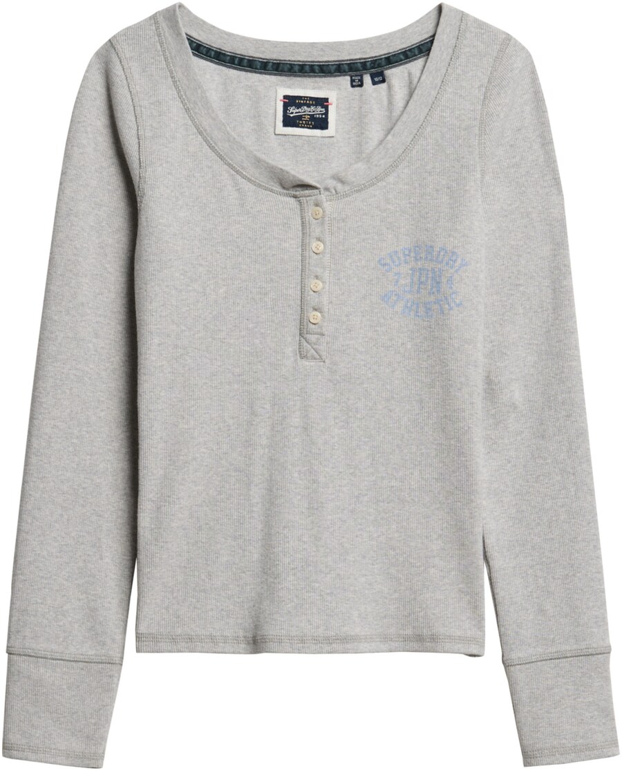 

Лонгслив Superdry Athletic, mottled grey