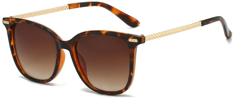 

Солнцезащитные очки UV400 с металлической оправой, градиентным леопардовым принтом, для женщин и мужчин, для бега и занятий спортом на открытом воздухе UYPTK, 18041-c4