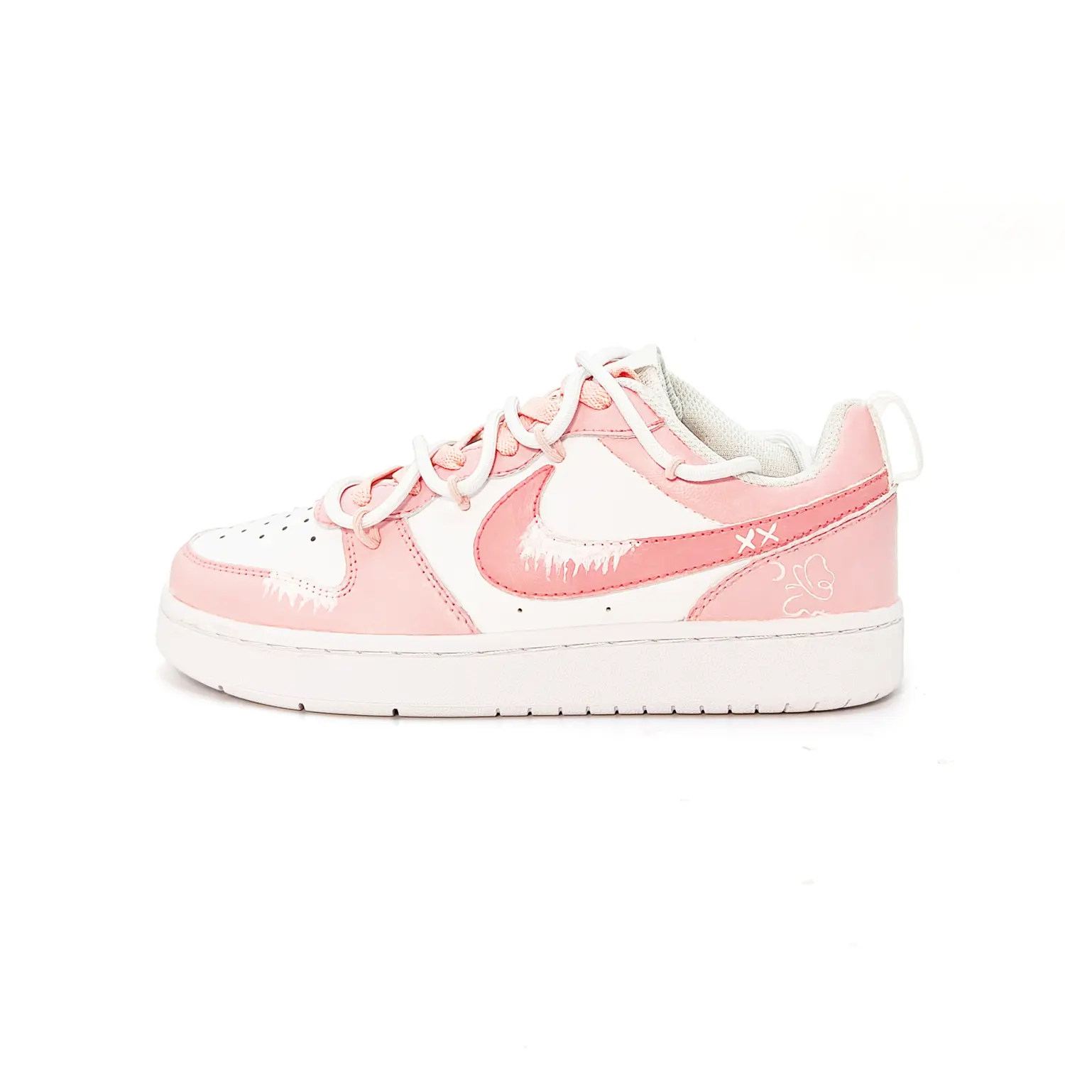 

Кроссовки Nike Court Borough 2 Kids' Skateboarding Shoes Grade School, розовый