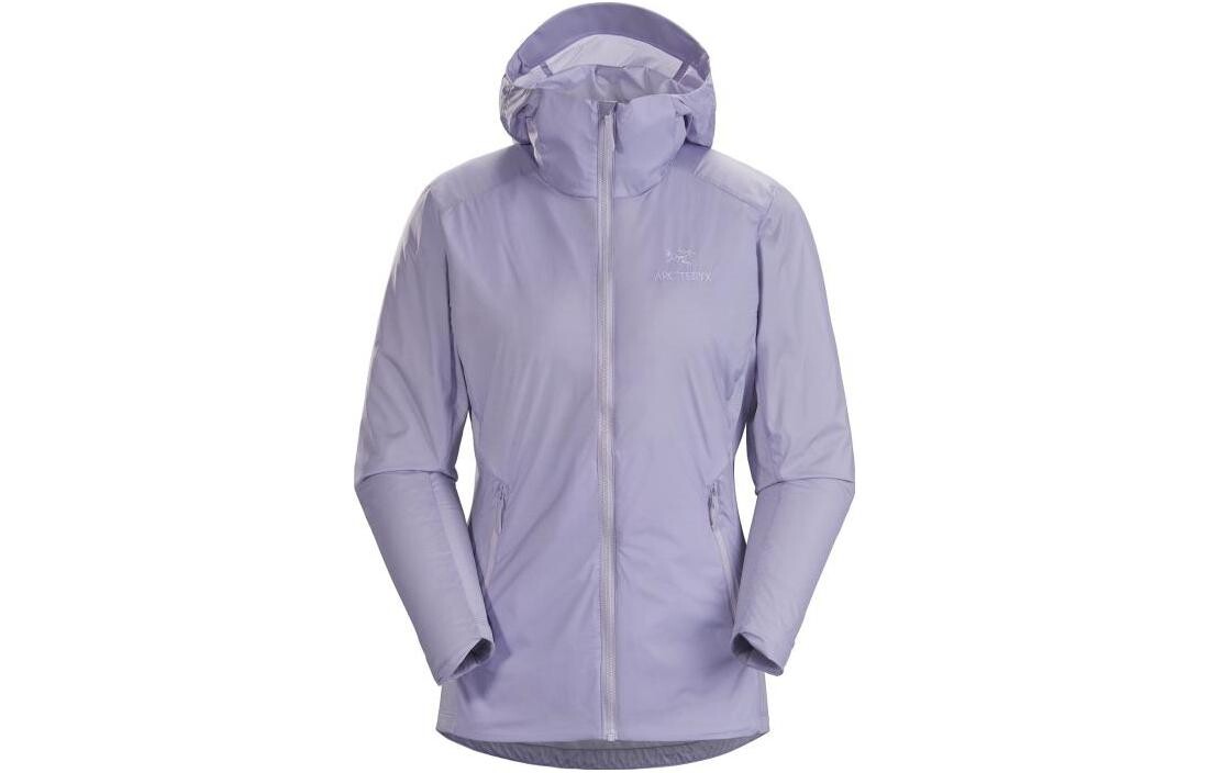 Куртка женская Arcteryx Atom Series на молнии, зеленый — фото 4