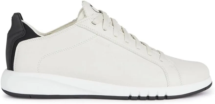 Кроссовки Geox Boys' U Aerantis A, белый/черный