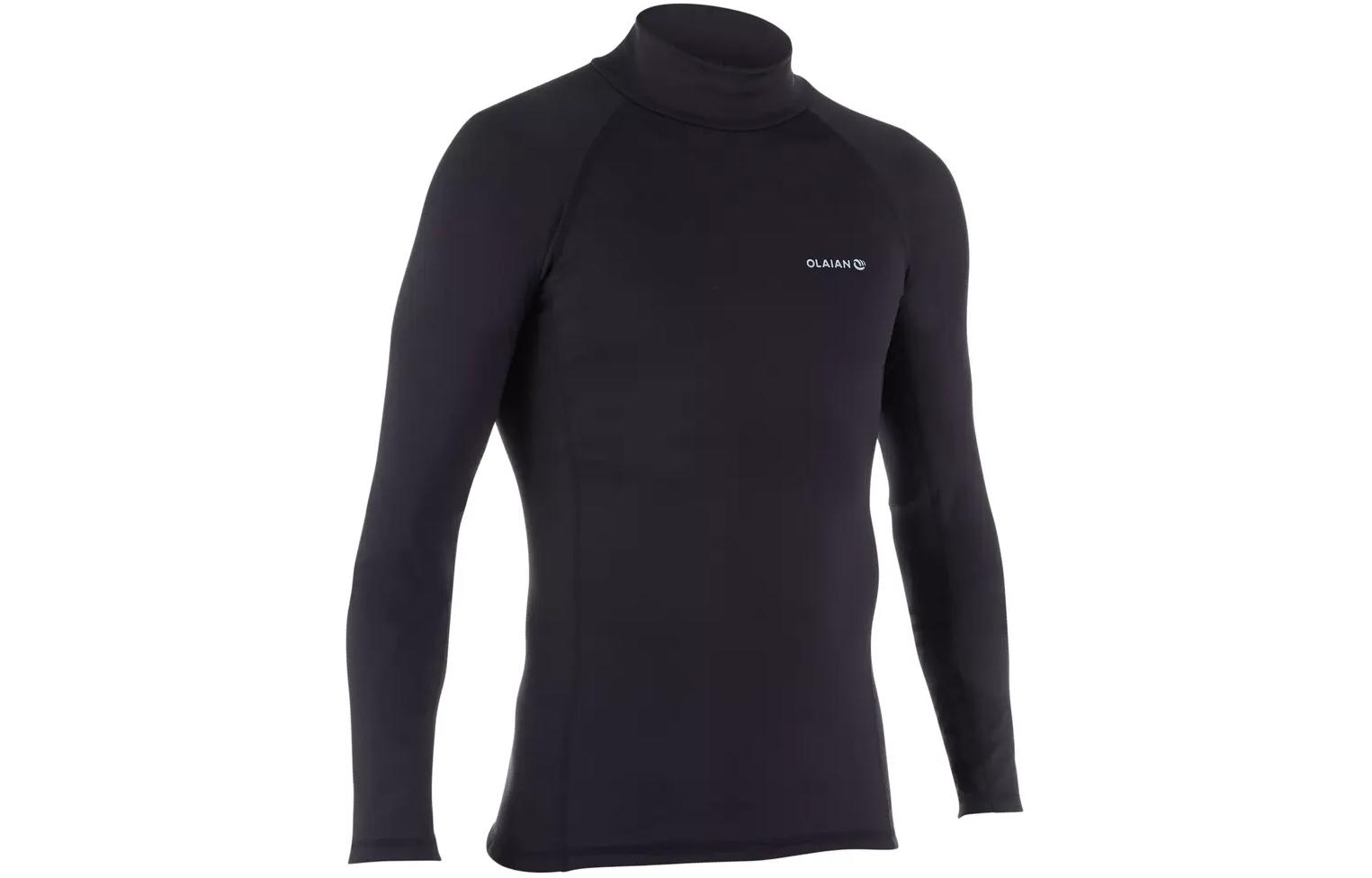 

Футболка мужская черная DECATHLON