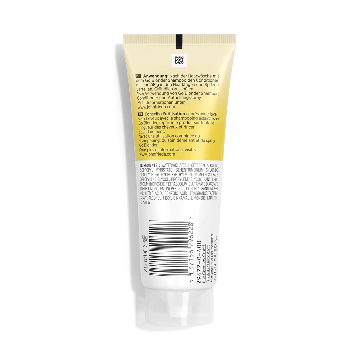 Кондиционер для осветления волос «Go Blonder» от John Frieda John Frieda — фото 2
