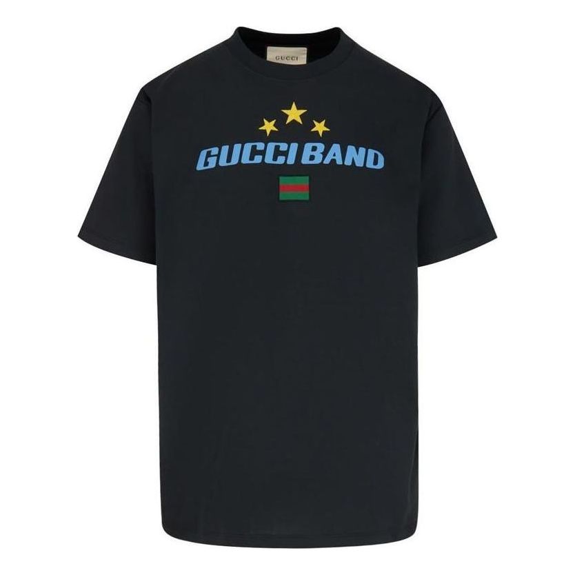 

Футболка Gucci Short-Sleeve Over T-Shirt 'Black', черный
