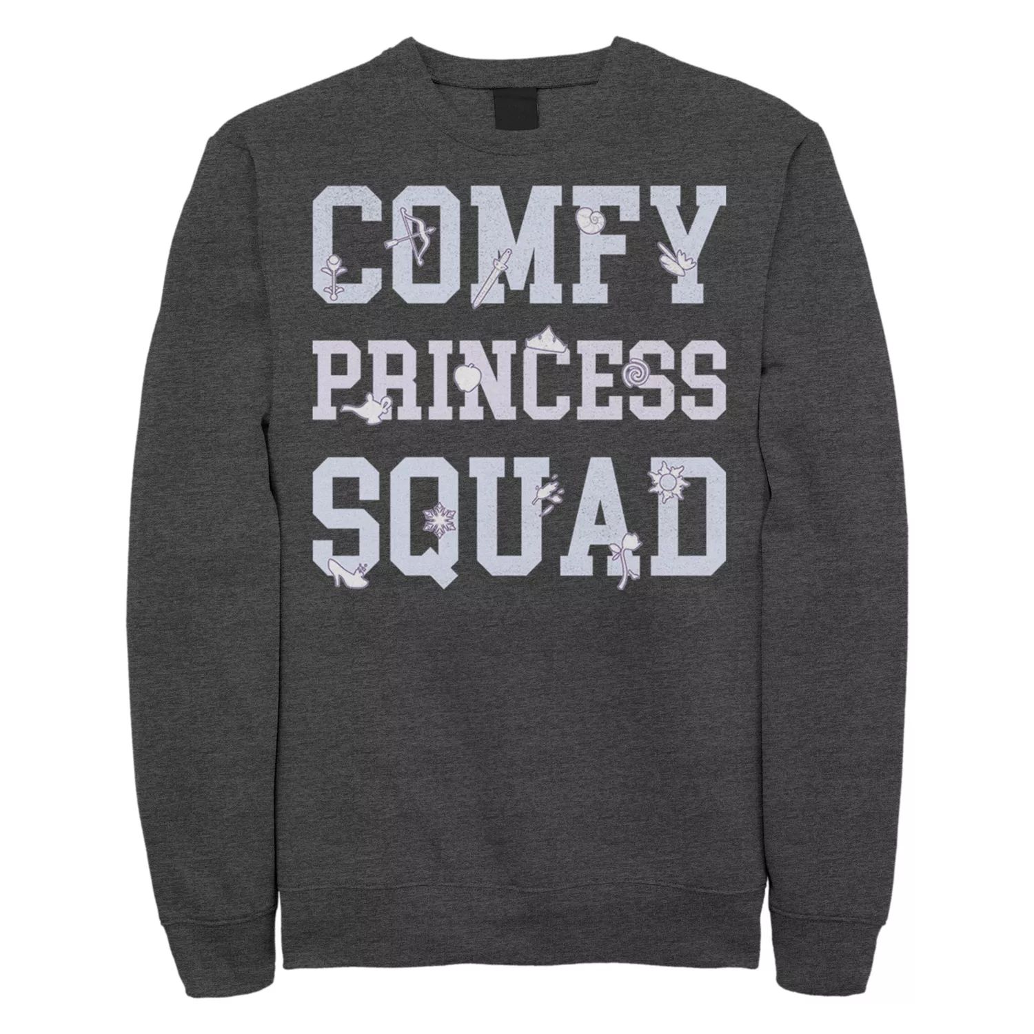 

Детский флис Disney "Comfy Princess Squad" Disney, Серый, Детский флис Disney "Comfy Princess Squad" Disney