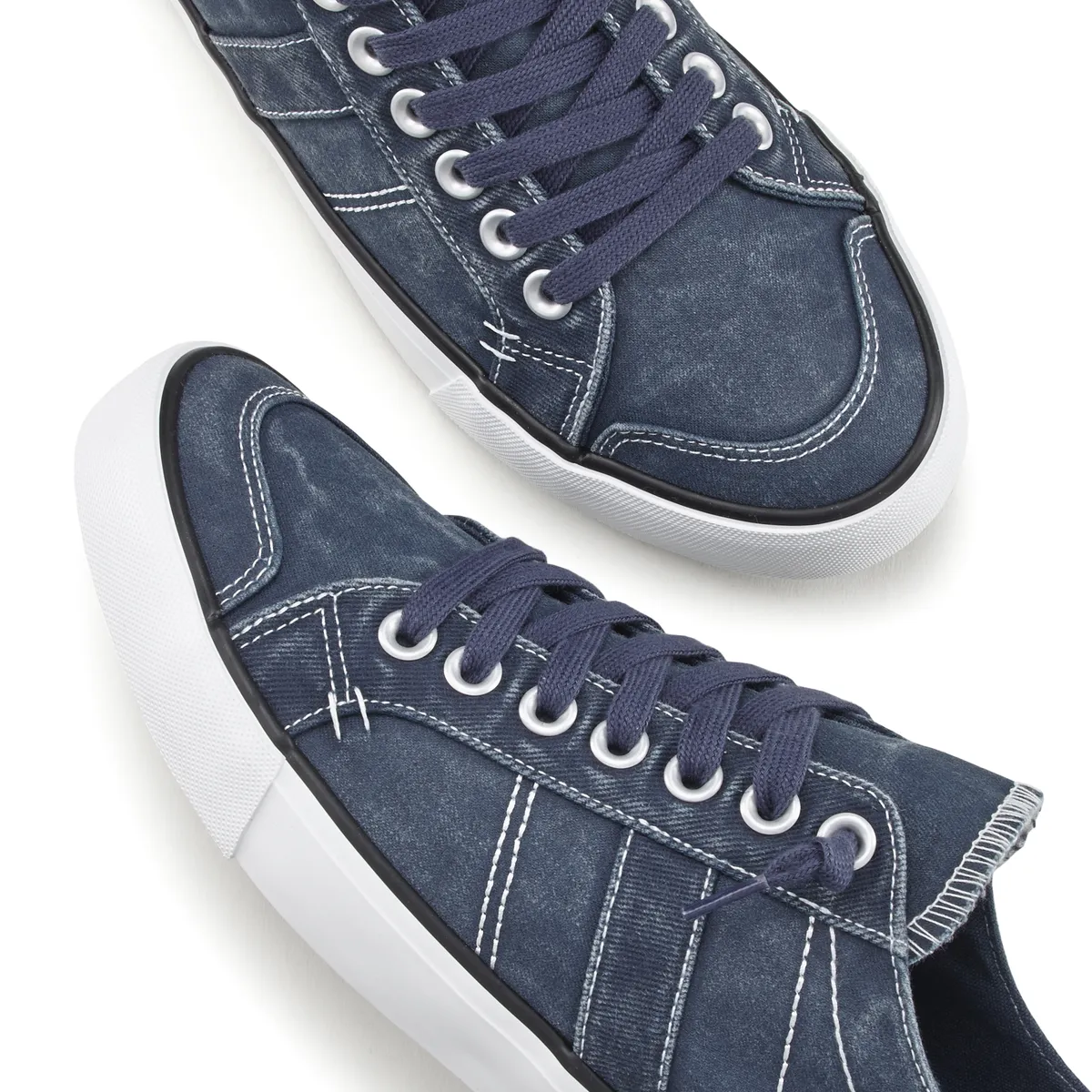 Кроссовки AUTHENTIC LE JOGGER из высококачественной парусины, полуботинки, повседневная обувь, тапочки VEGAN, синий — фото 3