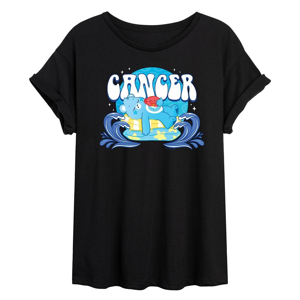 

Струящаяся футболка Juniors' Care Bears Cancer Licensed Character, черный