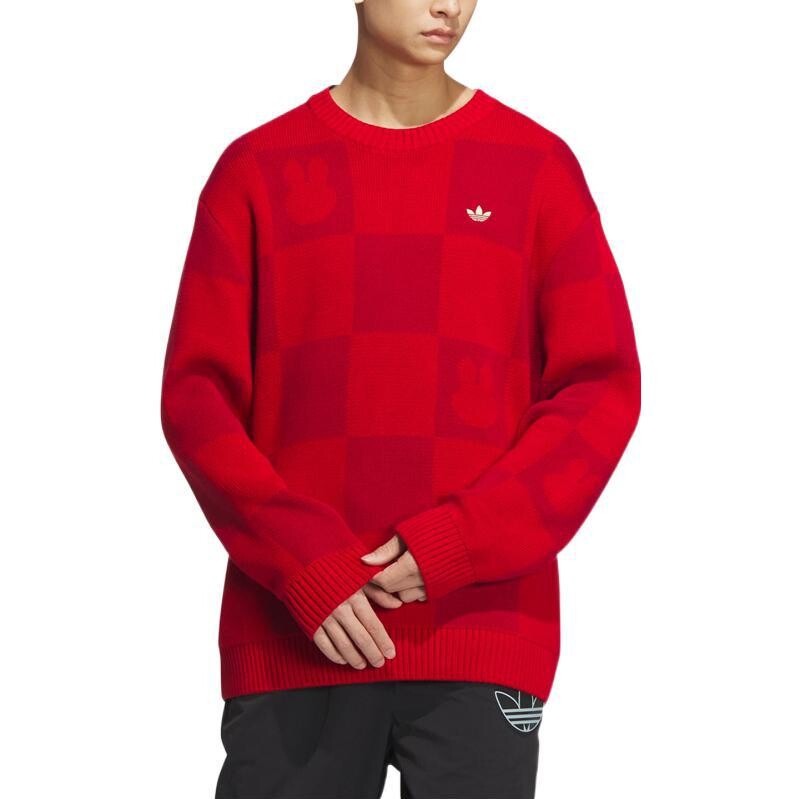 Толстовка CNY MIFFY унисекс красная Adidas Originals, красный — фото 2