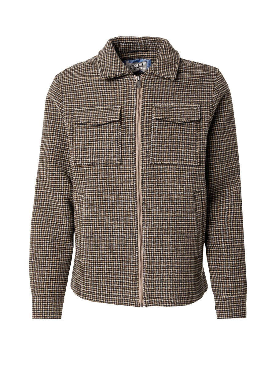 

Всесезонная куртка SCOTCH & SODA Between-Season Jacket, цвет brown/light brown