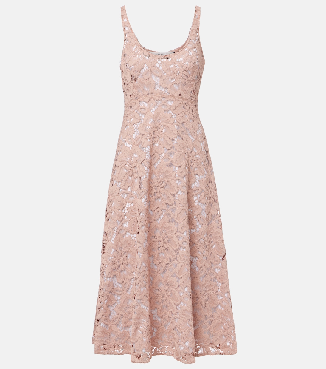 

Кружевное платье миди Lacy Dream Dorothee Schumacher, Burnt Tan