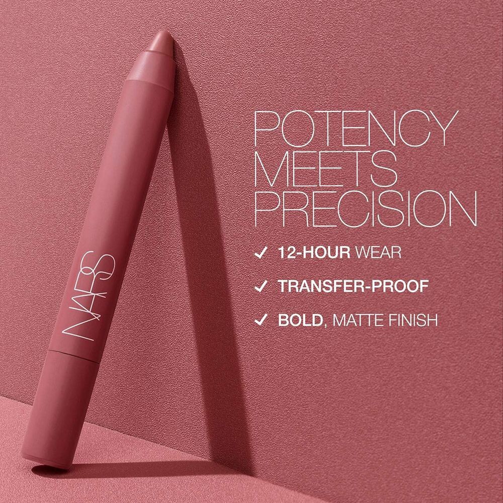 NARS Powermatte Высокоинтенсивный стойкий карандаш для губ, цвет Take Me Home — фото 3