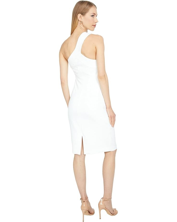 

Платье Halston Nell One Shoulder Bodcon, цвет Chalk