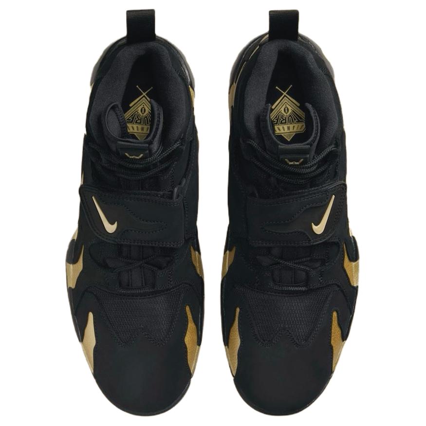Nike Air Dt Max '96 Black Vegas Gold, Чёрный Коричневый — фото 3