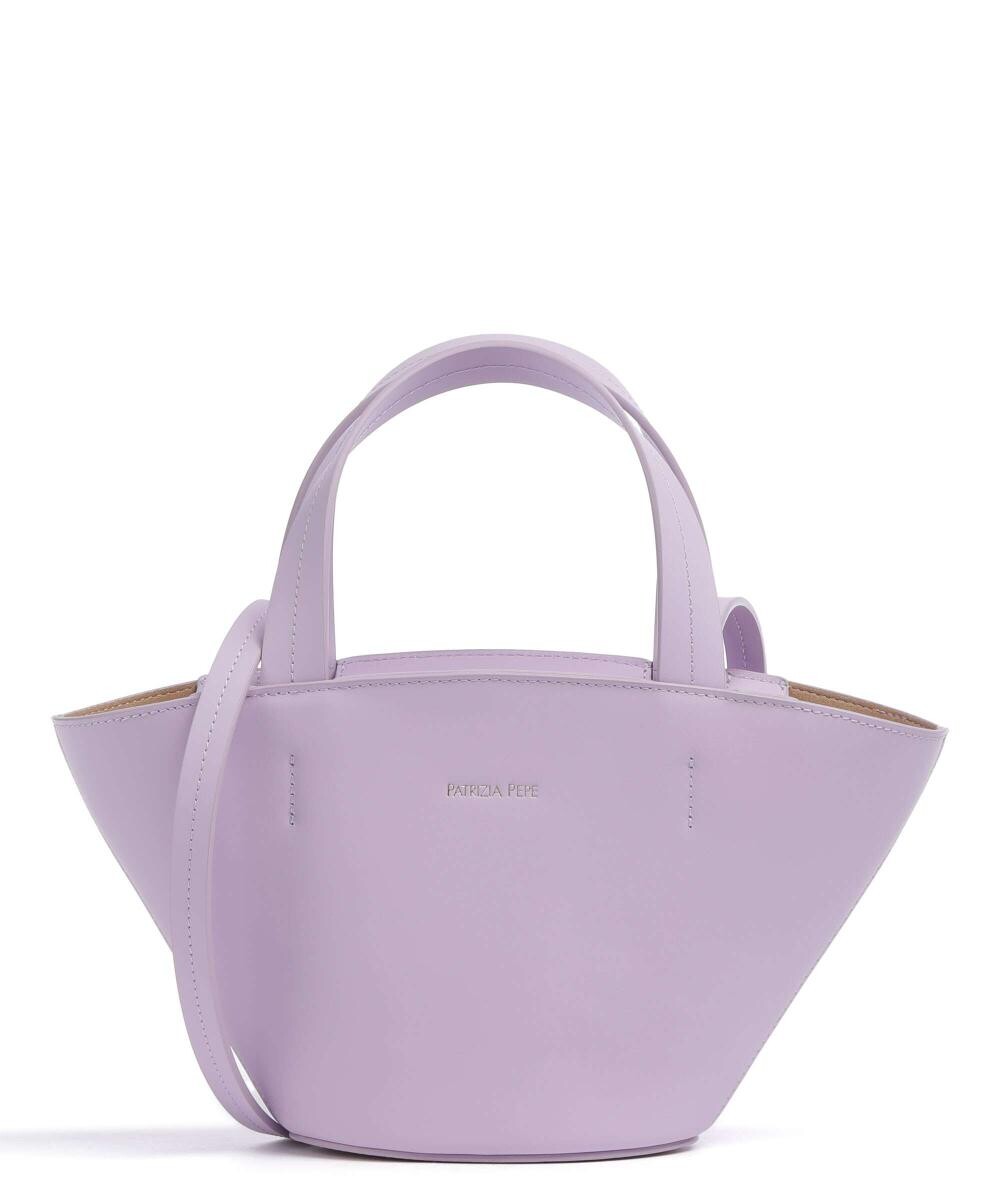 

Сумочка Minimal City из мелкозернистой кожи Patrizia Pepe, фиолетовый