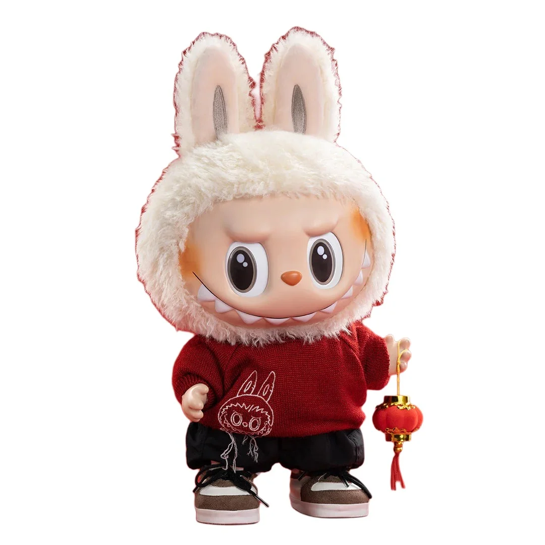 

Фигурка Pop Mart Labubu The Monsters Best Of Luck Vinyl Plush Trendy Figures, 38 см