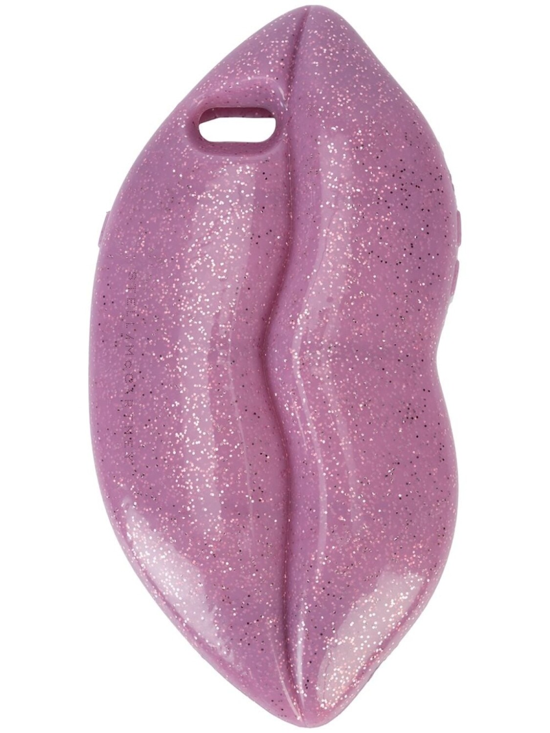 

Stella McCartney чехол для iPhone в виде блестящих губ, розовый