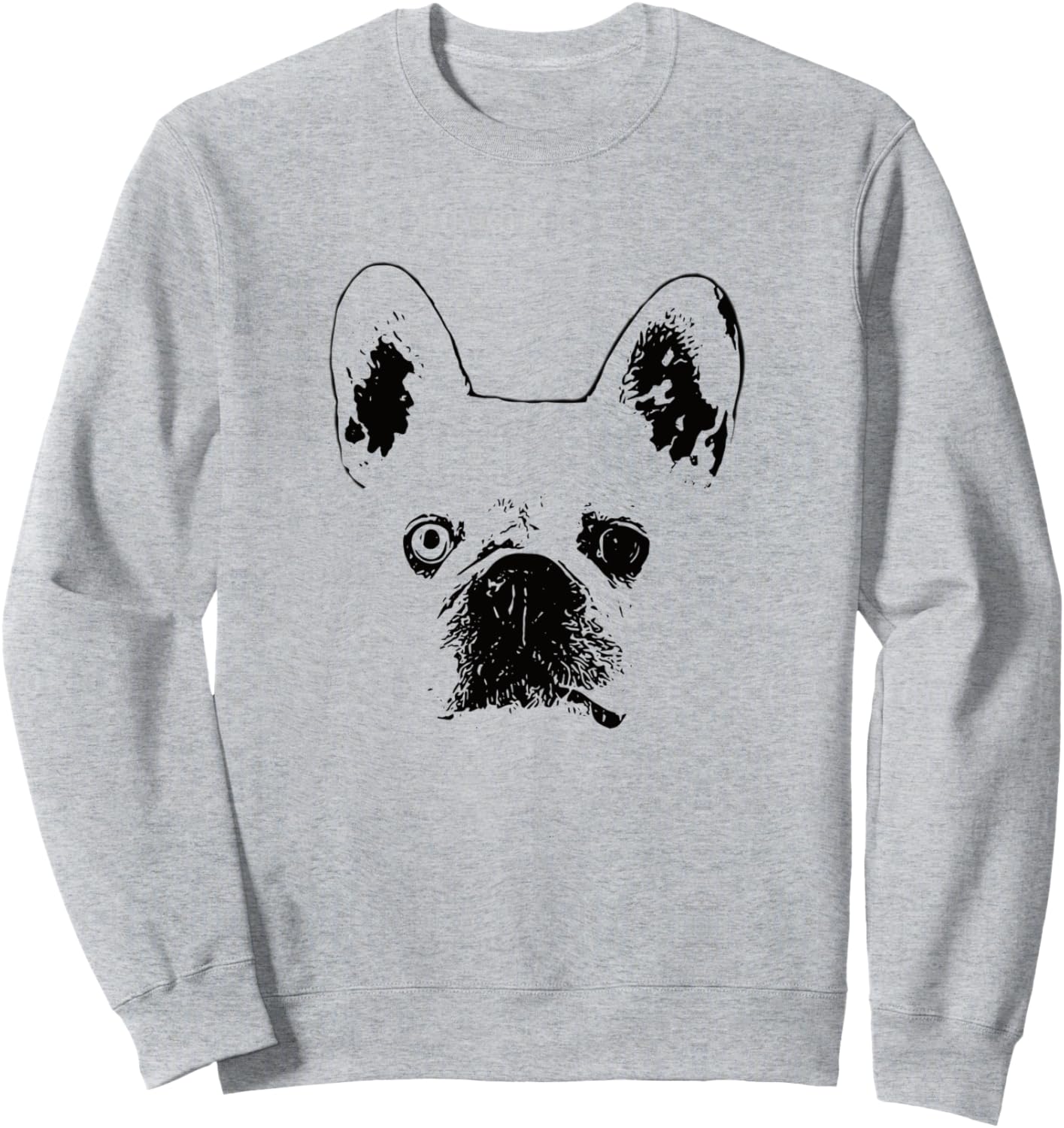 

Толстовка с изображением французского бульдога, серая French Bulldog, Серый, Толстовка с изображением французского бульдога, серая French Bulldog