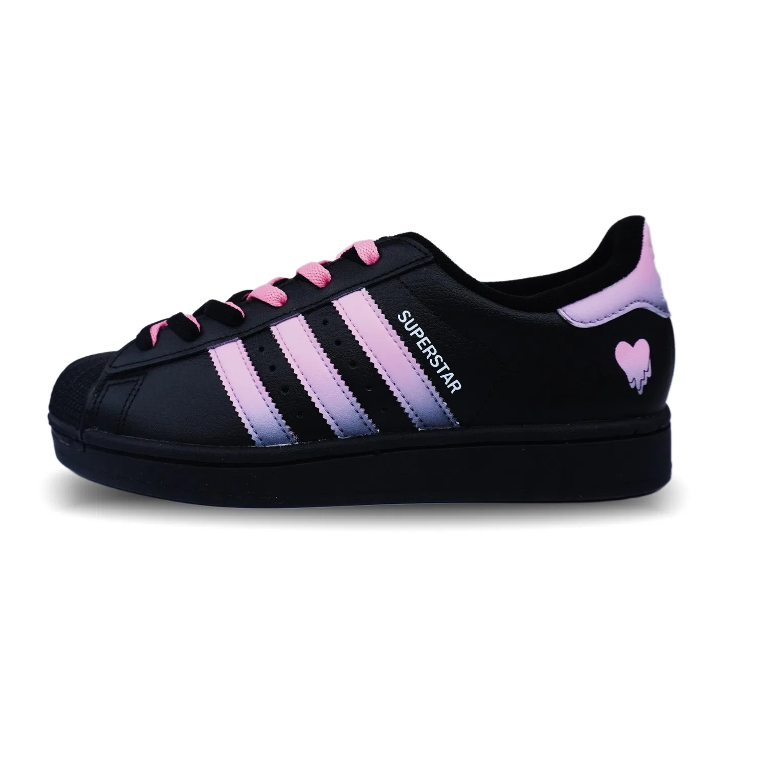 Кроссовки детские Superstar 2 Low Top Pink Adidas Originals