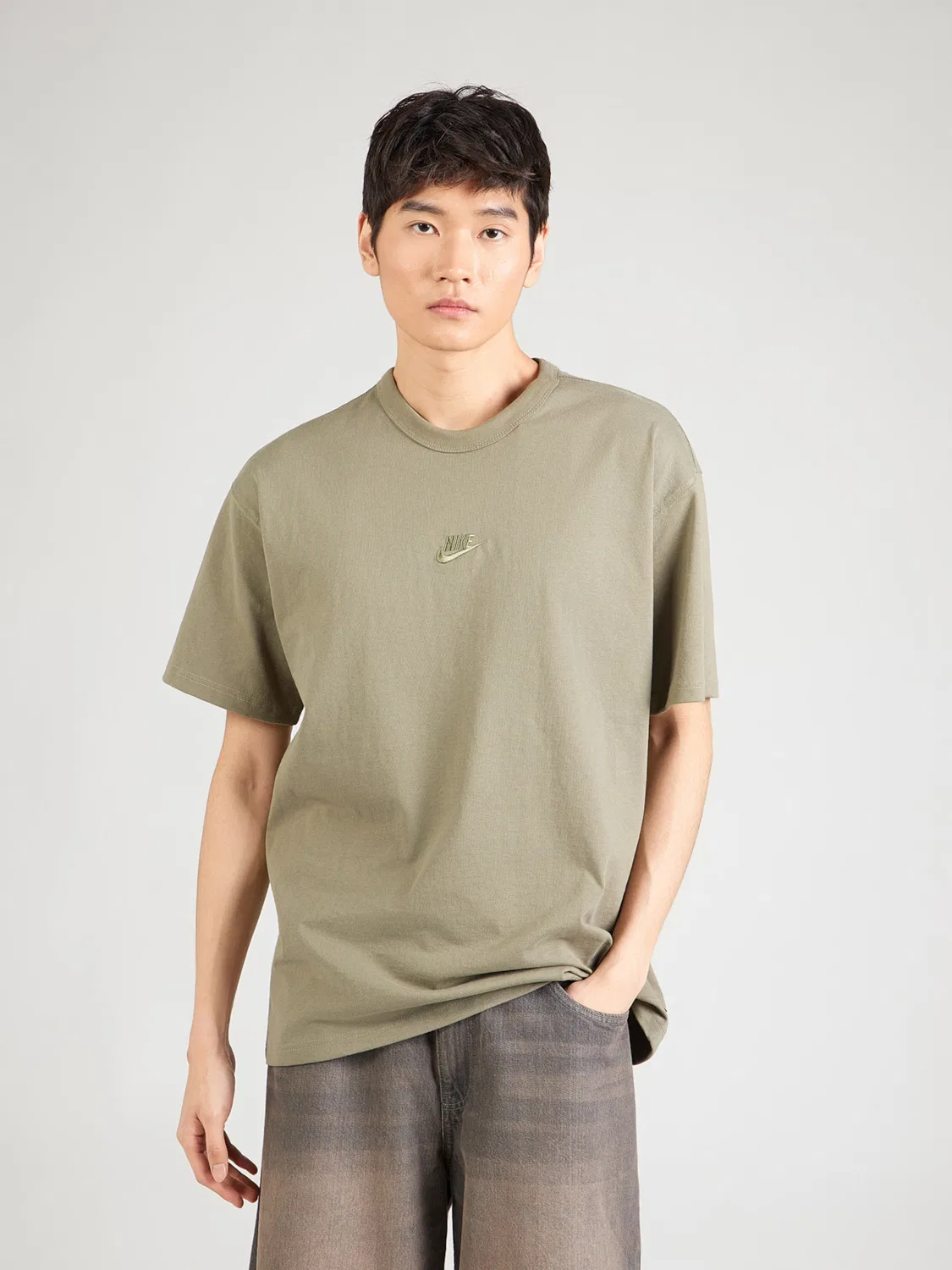 Футболка 'PERM ESS' Nike Sportswear, Olive — фото 3