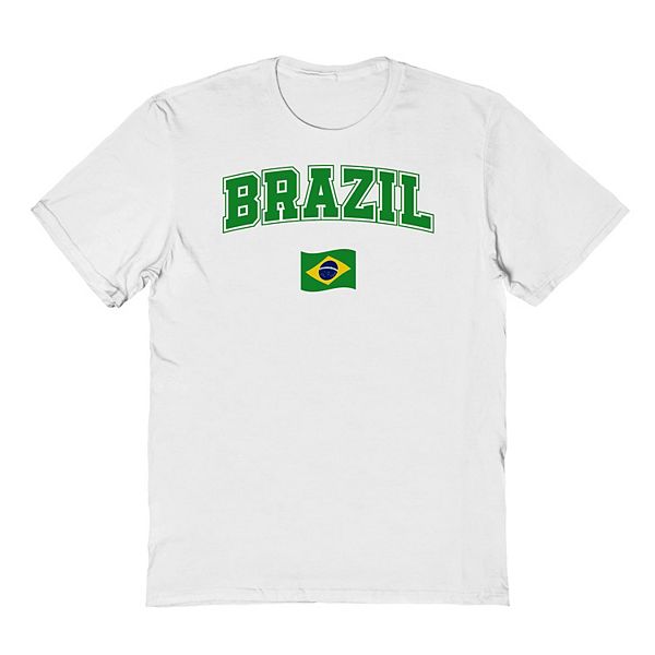 

Футболка с принтом флага Бразилии Colab89