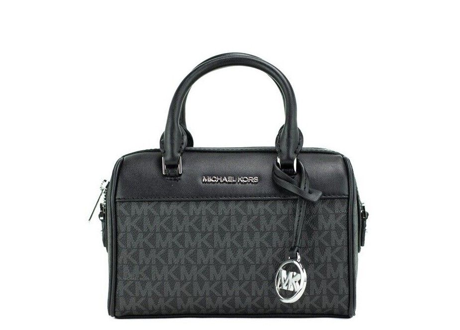

Сумка-кошелек через плечо Travel XS из черной фирменной кожи Michael Kors