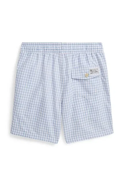 Шорты для плавания детские быстросохнущие Polo Ralph Lauren, синий — фото 2